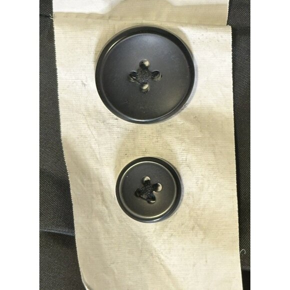 Vero Moda Womens Blazer Jacket Lined 2 Button Stretch Long Sleeve Black Size 36 - Picture 12 of 14